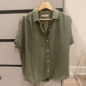 Everlane Olive Green Women's Top